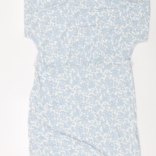 Hobbs Women's Blue Floral Shift Dress, Size 14