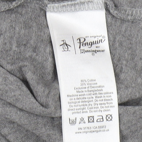 Original Penguin Men's Grey XL Graphic T-Shirt