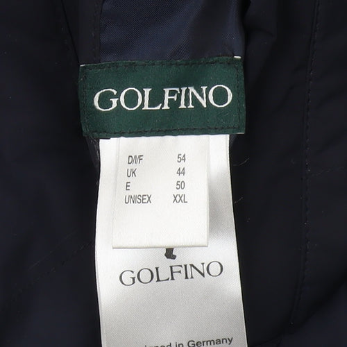 Golfino Men's Black Lightweight Sleeveless Waistcoat 2XL