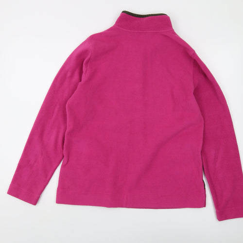 Lands' End Women's Pink Pullover Sweatshirt M Regular