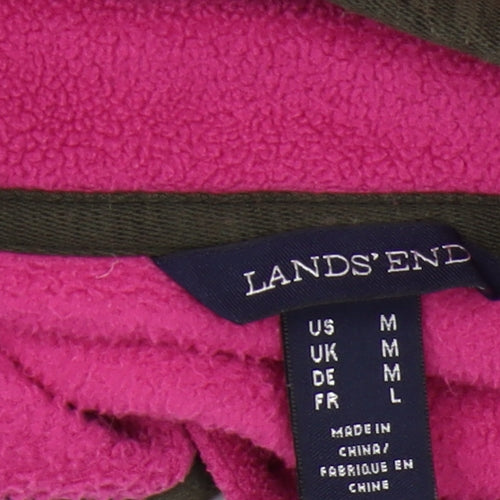 Lands' End Women's Pink Pullover Sweatshirt M Regular