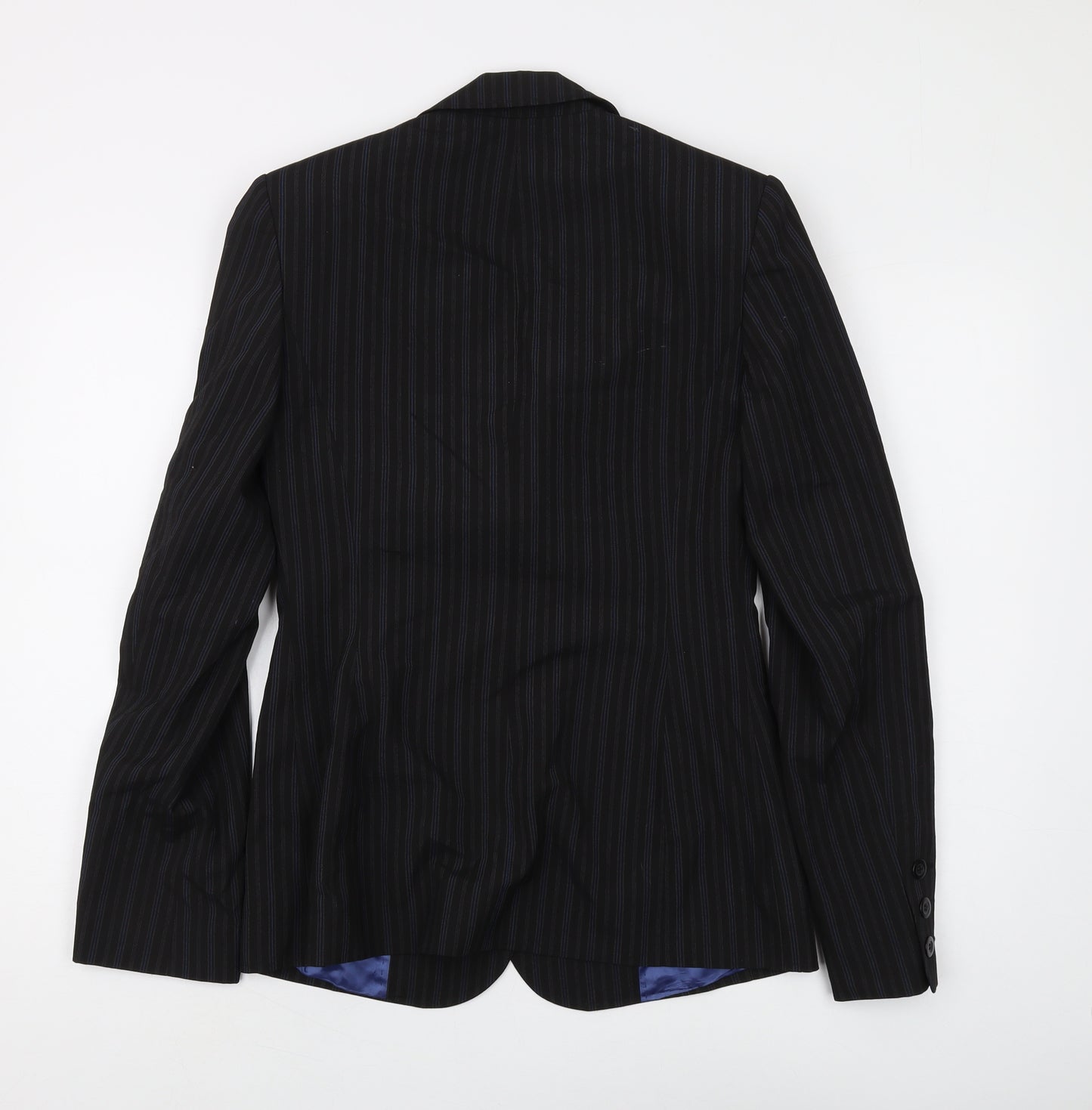 Long Tall Sally Women's Black Pinstripe Suit Jacket Size 10