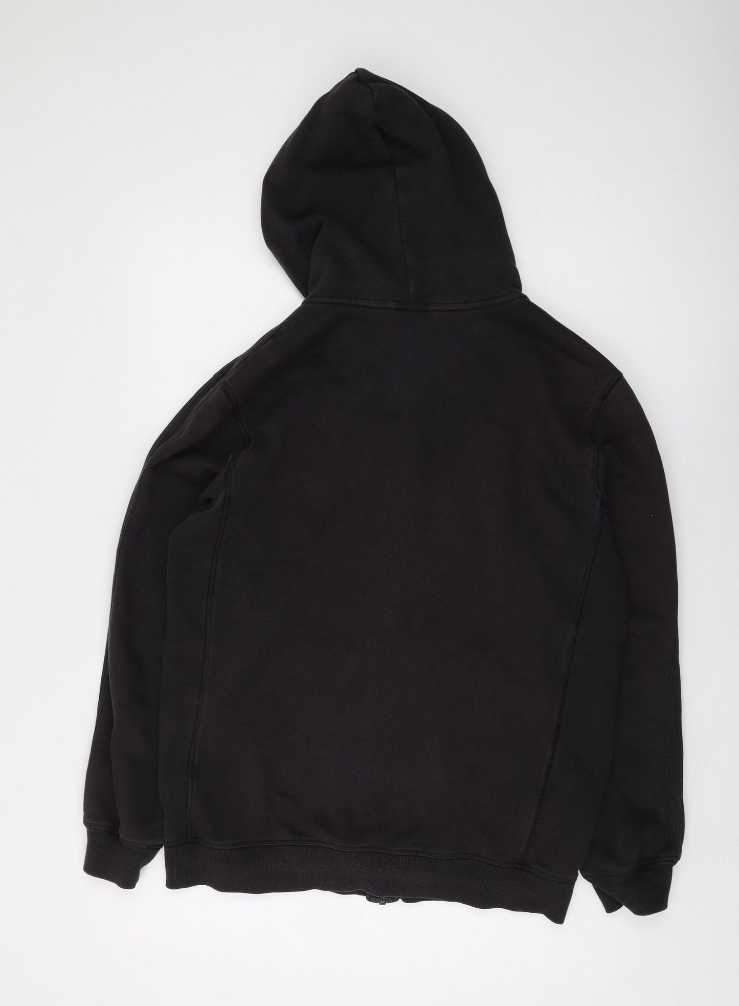 Adidas Men's Black Full Zip Hoodie - M