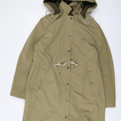 Marks and Spencer Women's Beige Parka Coat Size 12