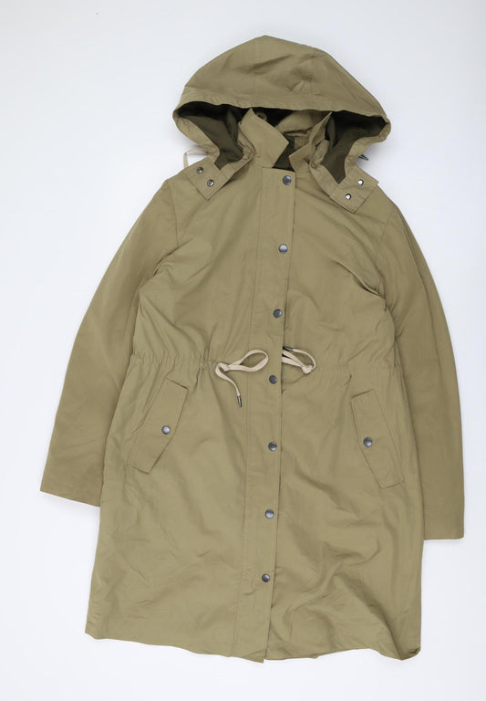 Marks and Spencer Women's Beige Parka Coat Size 12