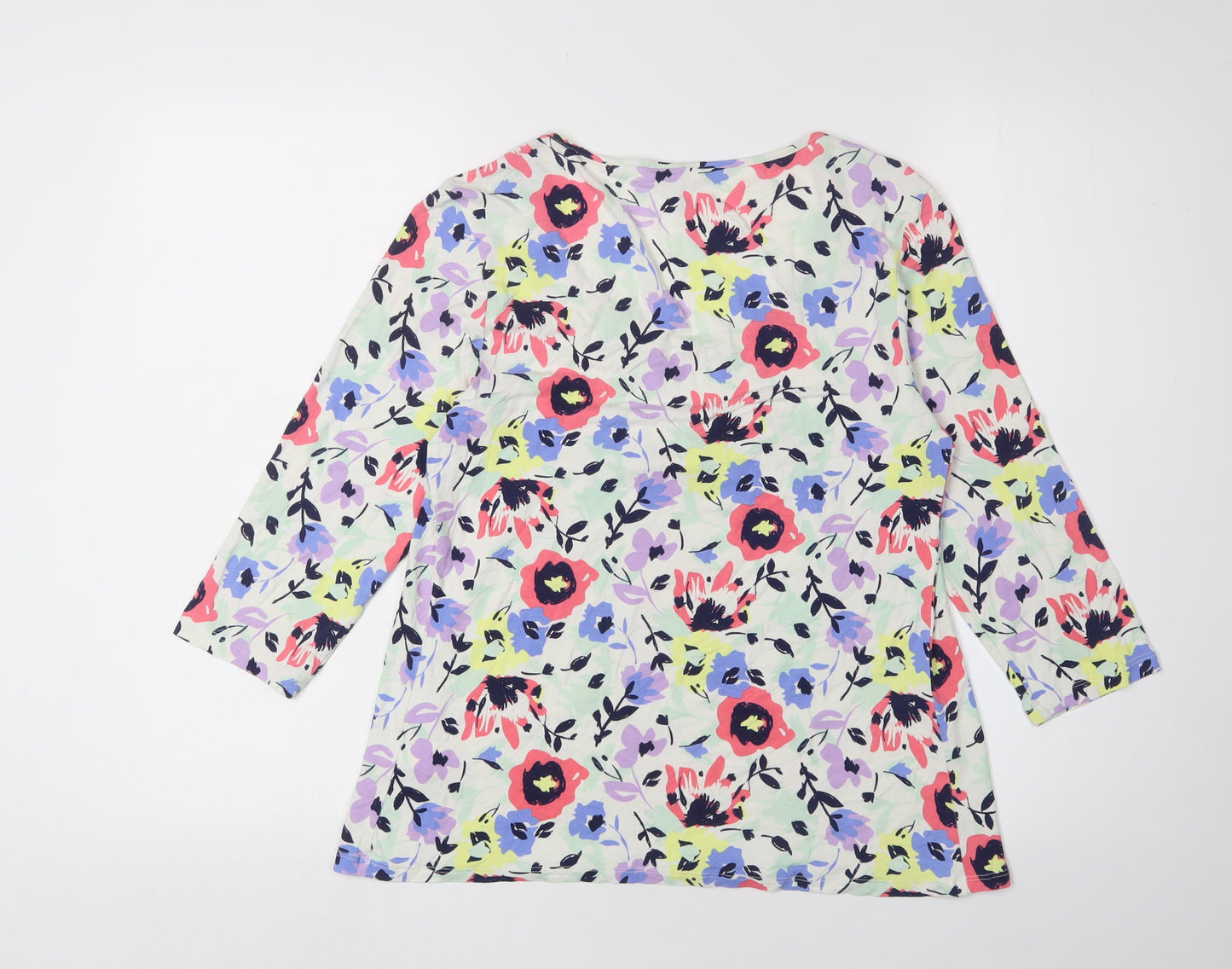 Marks and Spencer Women's Multicoloured Floral Blouse, UK 10