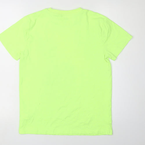 Next Boys Green Graphic Print T-Shirt, 12 Years, Pullover Style