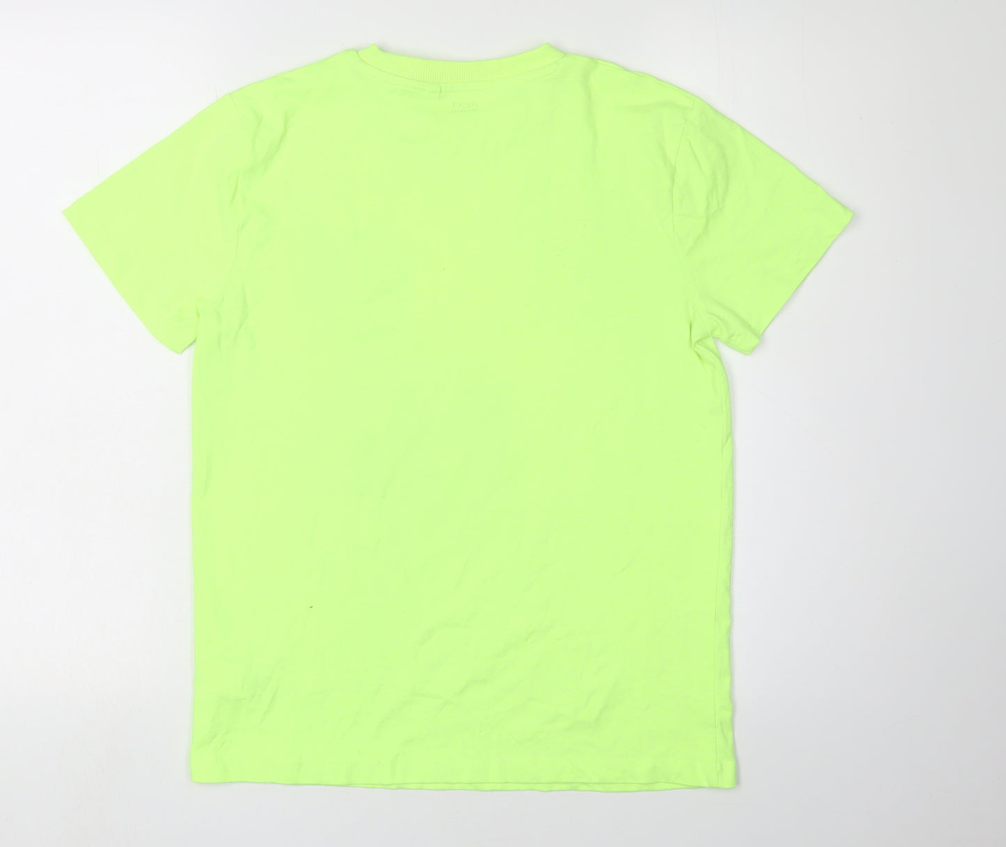 Next Boys Green Graphic Print T-Shirt, 12 Years, Pullover Style