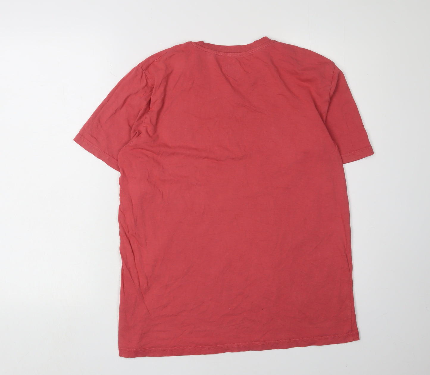 Jodrell Bank Unisex Red Basic T-Shirt UK 10