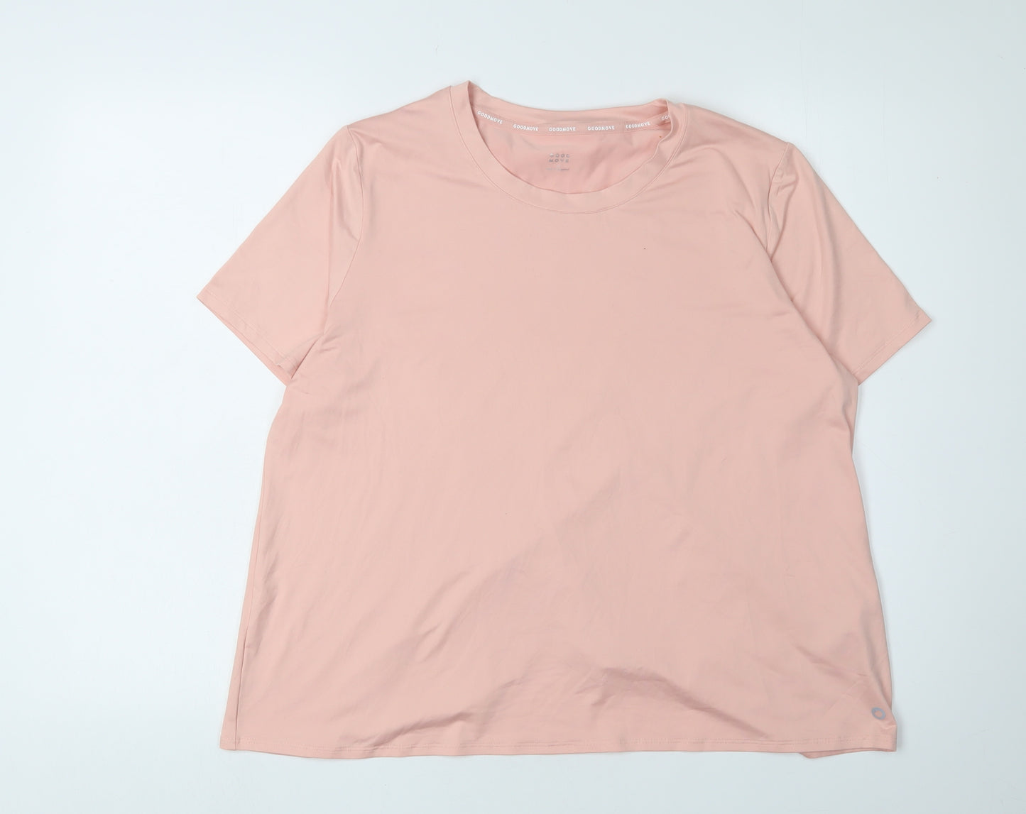 Marks and Spencer Women's Pink T-Shirt Size 18