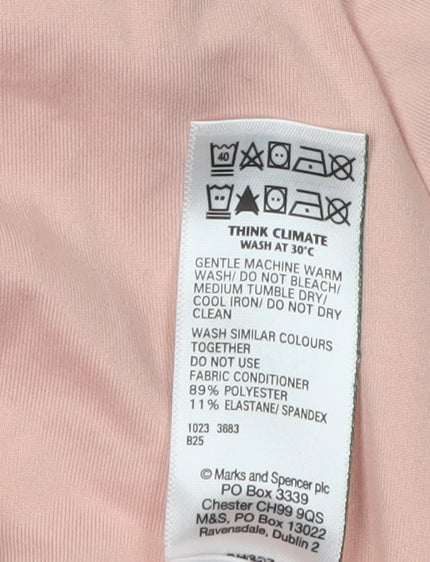 Marks and Spencer Women's Pink T-Shirt Size 18