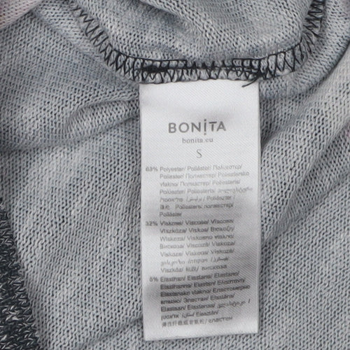 Bonita Women's Grey Floral Pullover Jumper, S