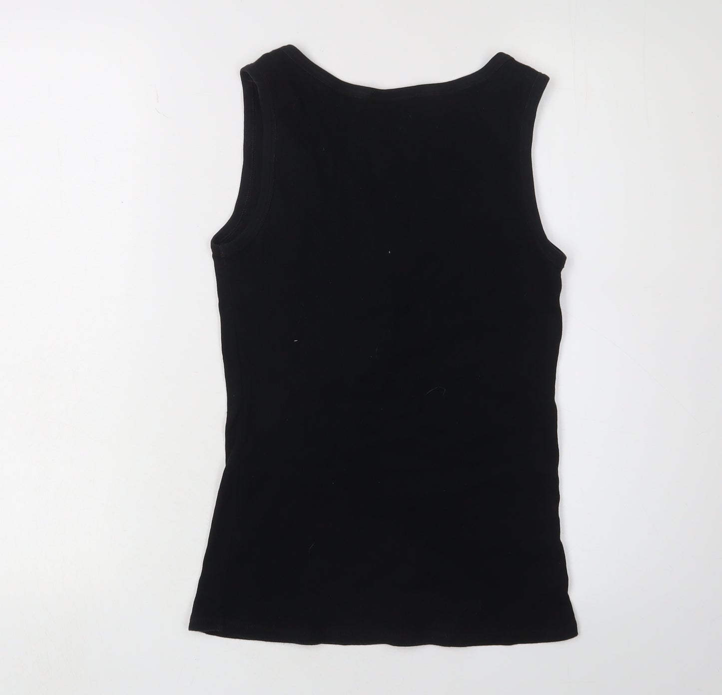 Marks and Spencer Women's Black Tank Top Size 12