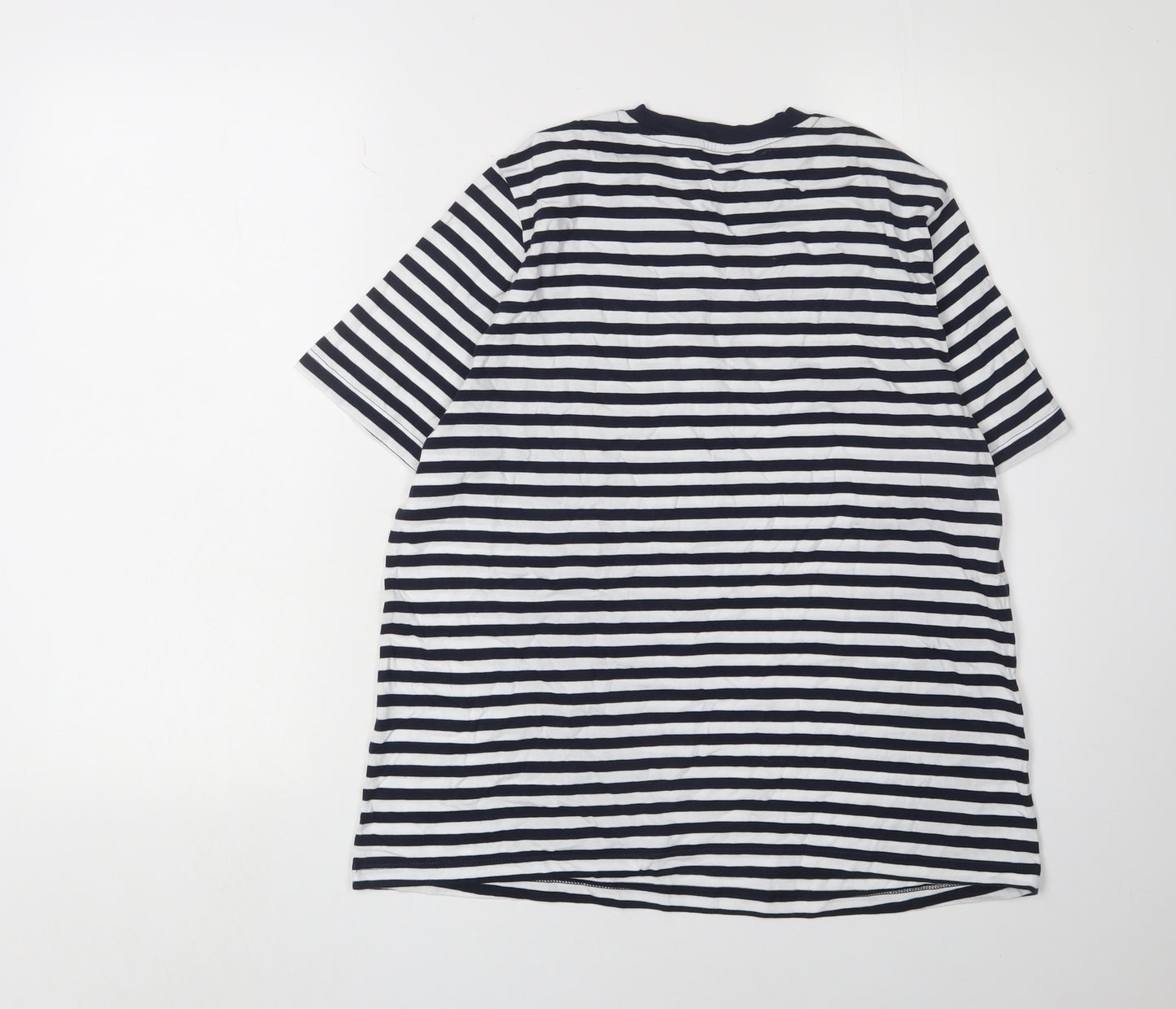 Marks and Spencer Women's Striped Cotton T-Shirt Size 12