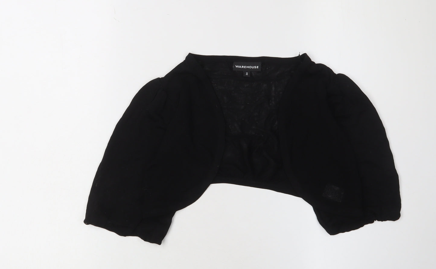 Warehouse Women’s Black Shrug Cardigan Size 12
