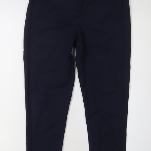 Tara Jarmon Women's Black Cropped Trousers - Size 10