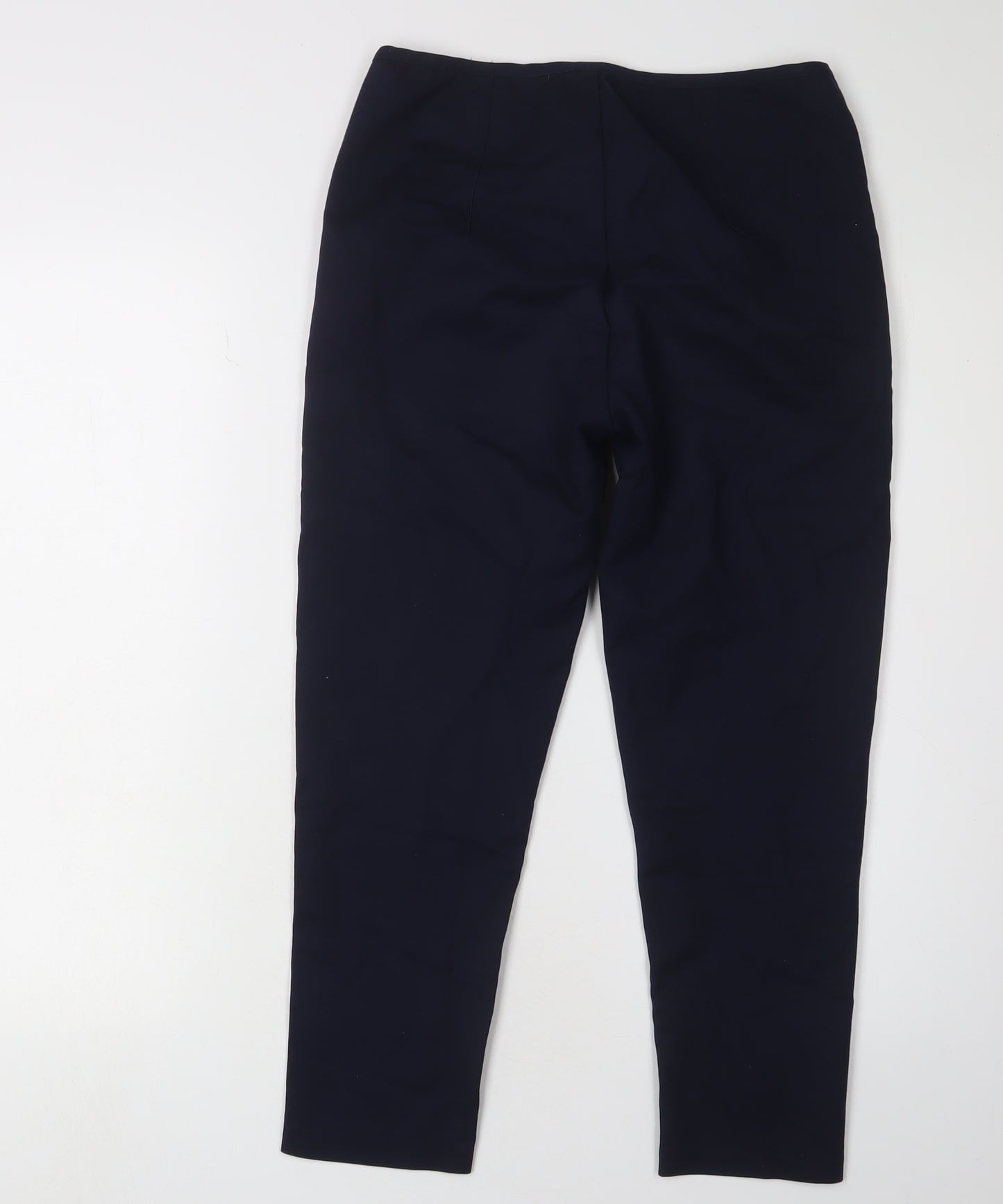 Tara Jarmon Women's Black Cropped Trousers - Size 10