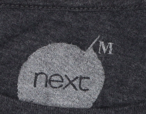 Next Men's Grey Christmas Dog T-Shirt, M, Regular Fit