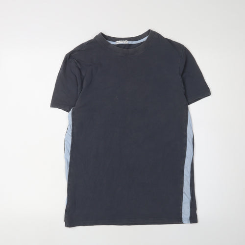 Marks and Spencer Grey Unisex T-Shirt, M, Casual Classic