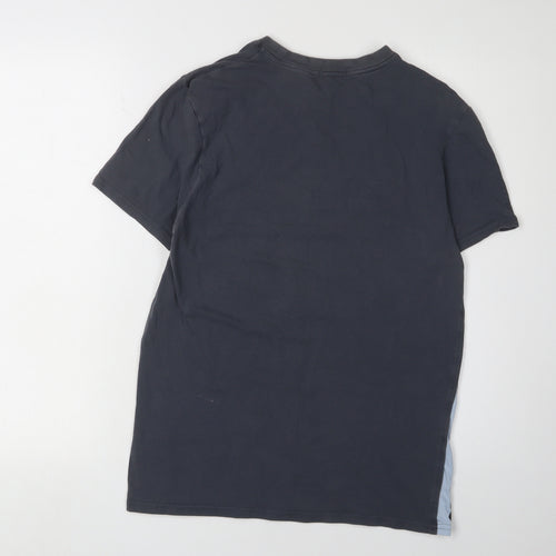 Marks and Spencer Grey Unisex T-Shirt, M, Casual Classic