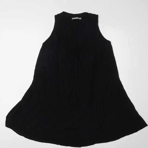 Marks and Spencer Women's Black Tank Top Size 10