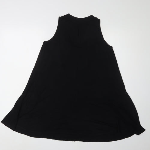 Marks and Spencer Women's Black Tank Top Size 10