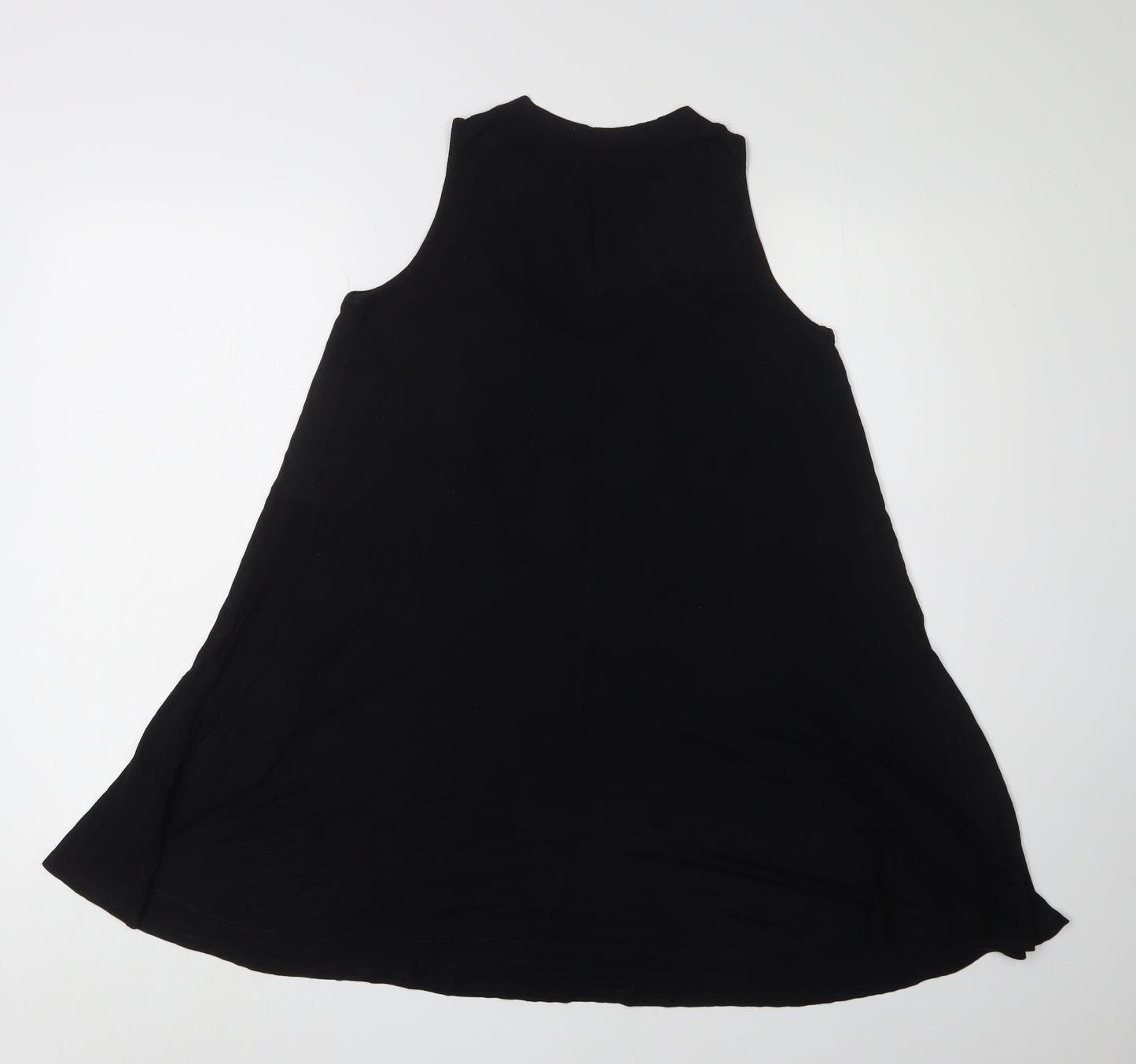 Marks and Spencer Women's Black Tank Top Size 10