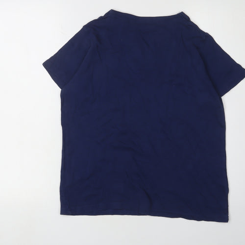 Isle Women's Blue T-Shirt, Medium, Basic Style