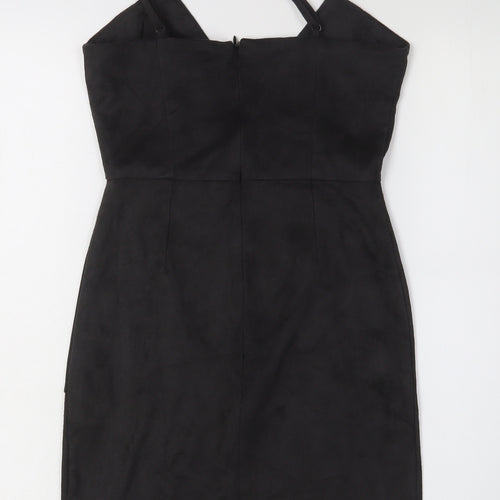 Missguided Black Bodycon Dress - Women's Size 6