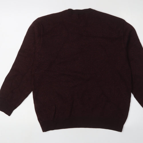 Marks and Spencer Men's L Brown Pullover Jumper