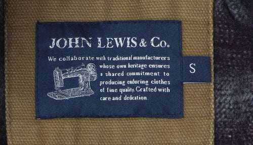 John Lewis & Co Men's Brown Cotton Jacket - Size S