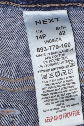 Next Women's Blue Bootcut Plus Jeans, Size 14
