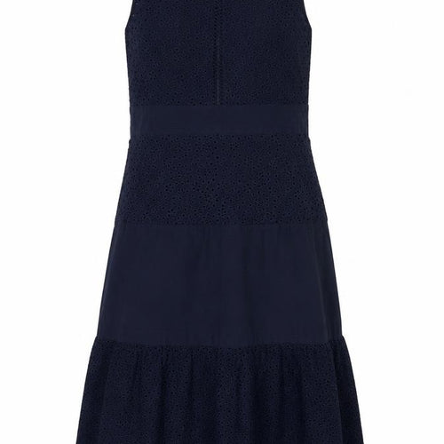 Marks and Spencer Women Blue Fit & Flare Dress Size 6