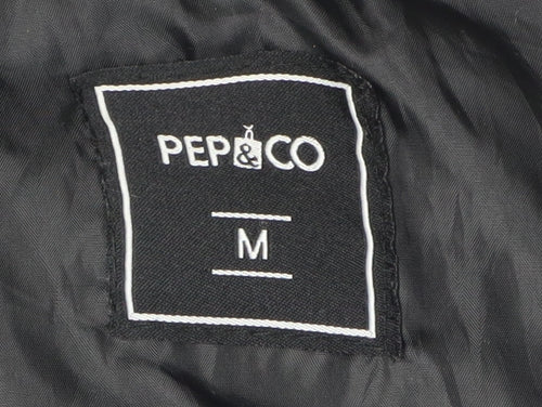 PEP & CO Women's Black Puffer Jacket Size M