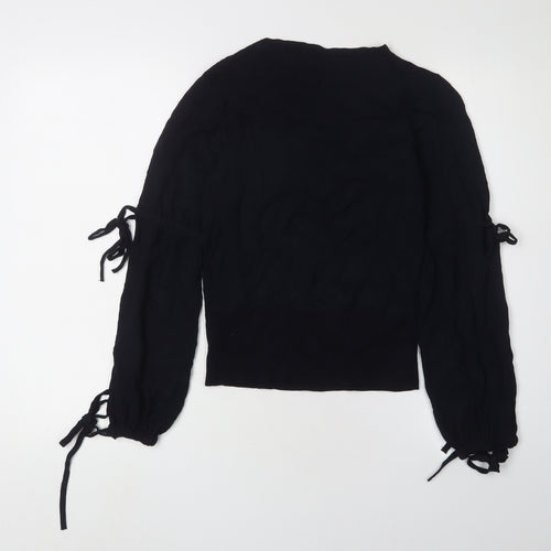 Marks and Spencer Women's Black Jumper Size 6