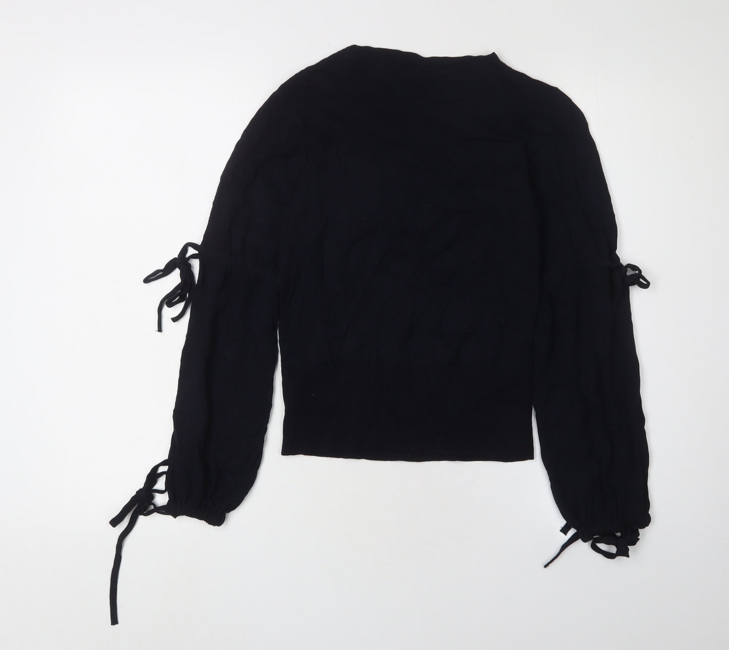Marks and Spencer Women's Black Jumper Size 6