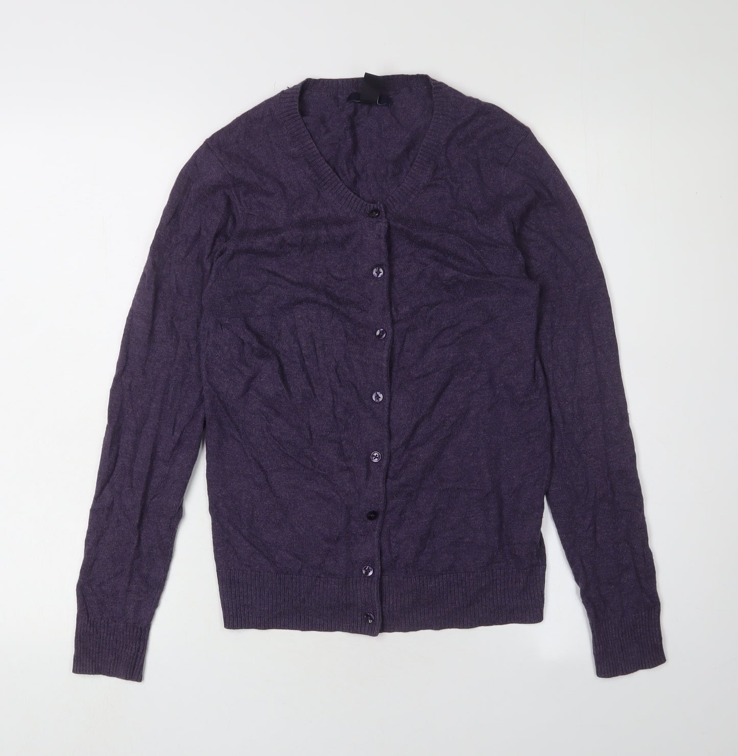 Gap Women's Purple Cardigan - Size S - Cotton Blend