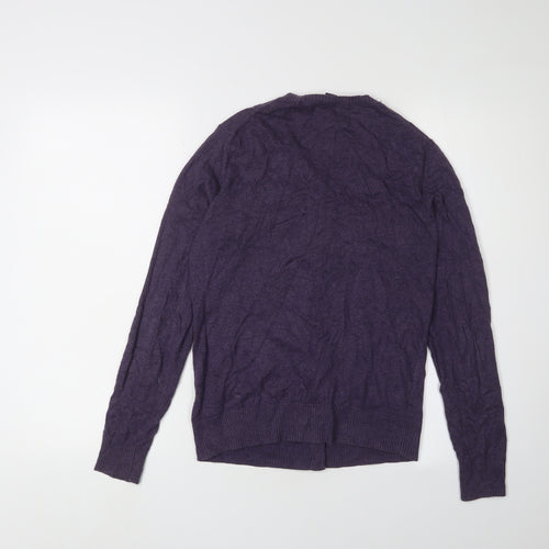 Gap Women's Purple Cardigan - Size S - Cotton Blend