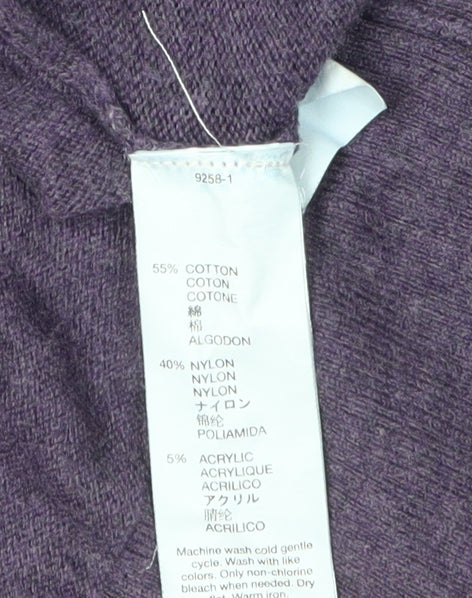 Gap Women's Purple Cardigan - Size S - Cotton Blend