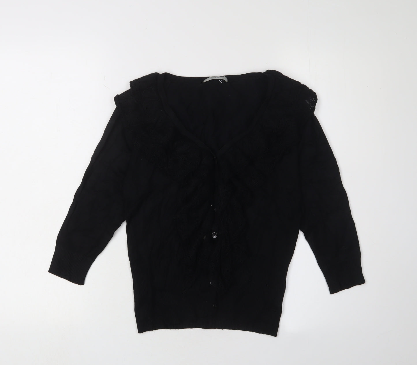 Marks and Spencer Women's Black Cardigan, Size 10