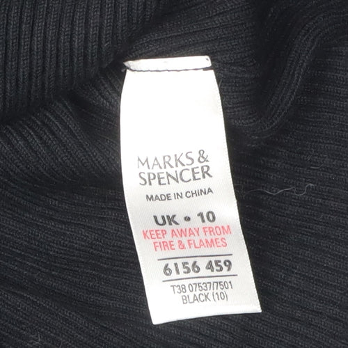 Marks and Spencer Women's Black Cardigan, Size 10