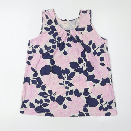 GapKids Girls Multicoloured Floral Tank Top, 13 Years