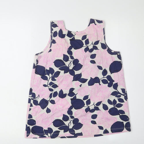 GapKids Girls Multicoloured Floral Tank Top, 13 Years