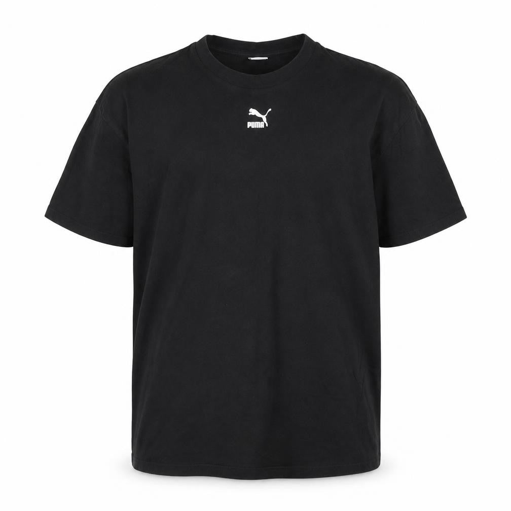 Puma Men's Black Crew Neck Short Sleeve T-Shirt S