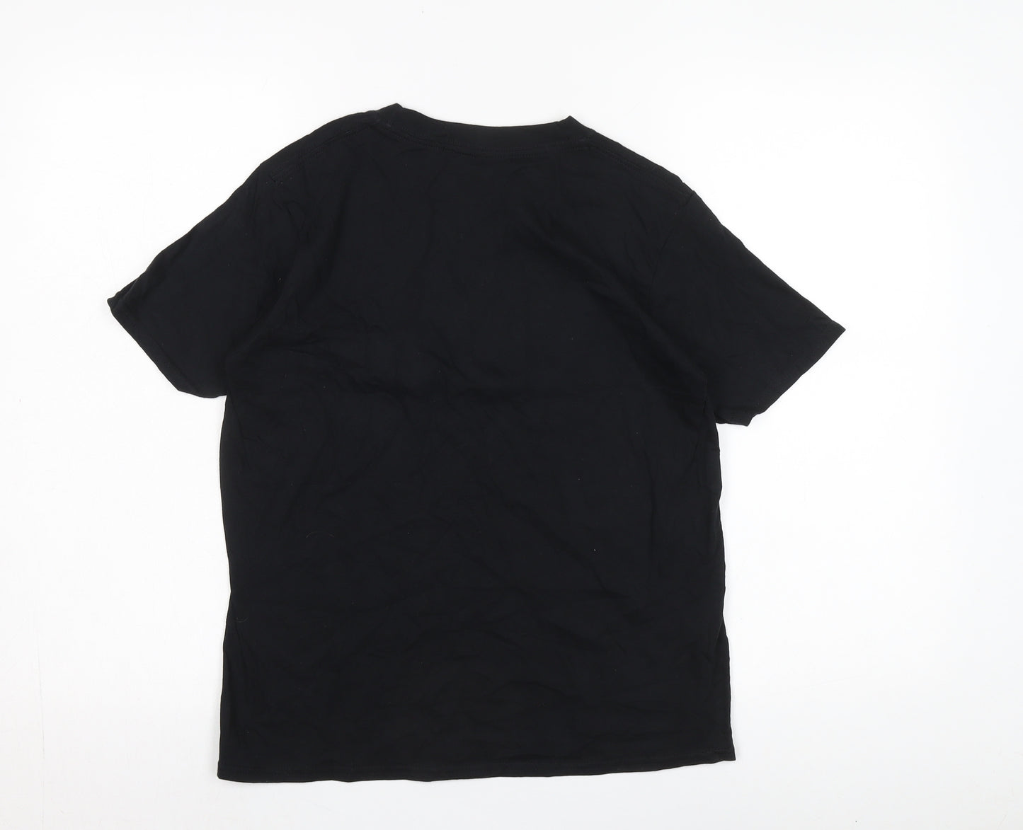 UFC Boys Black T-Shirt, Size 12-13 Years, Logo Accent