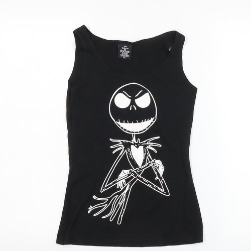 Disney Women’s Black XS Nightmare Tank Top
