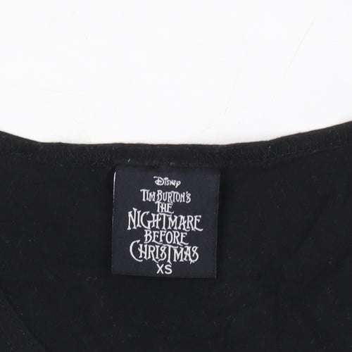 Disney Women’s Black XS Nightmare Tank Top