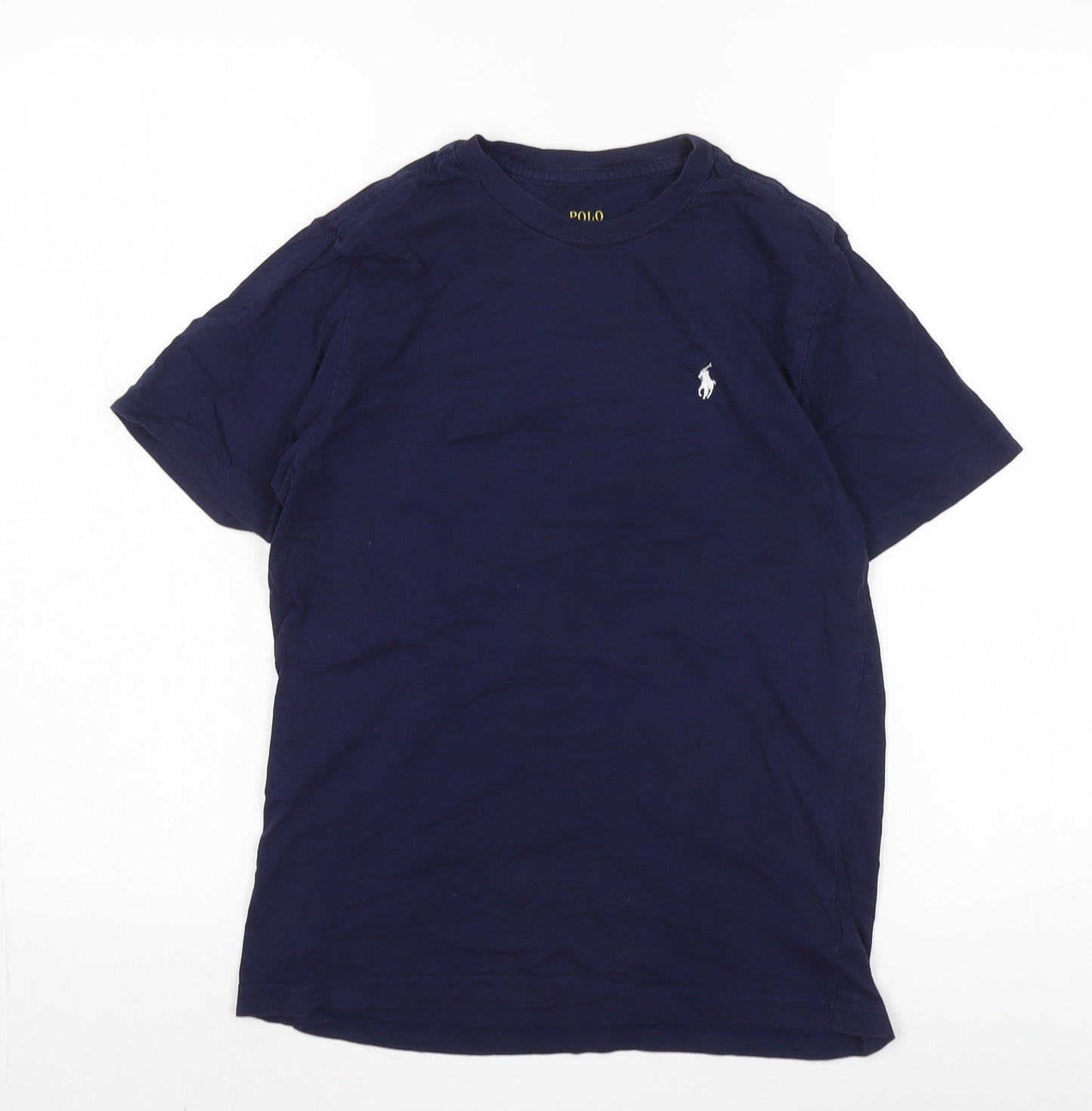 Ralph Lauren Boys Blue T-Shirt 11-12 Years Logo Classic Style