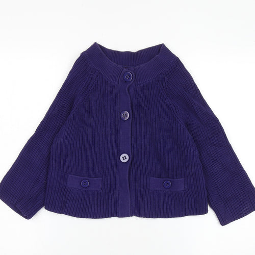 Phase Eight Women's Purple Cardigan, Size 12, Classic Knit