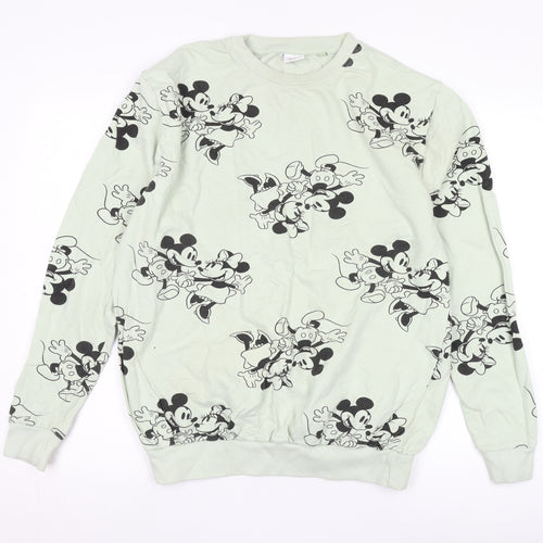 Disney Unisex Ivory L Cartoon Graphic Pullover Sweatshirt